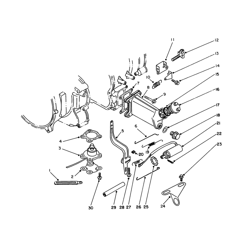 Throttle Control and Governor Assembly