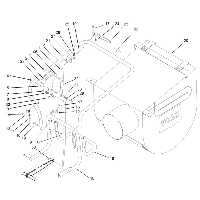 Handle and Bag Assembly