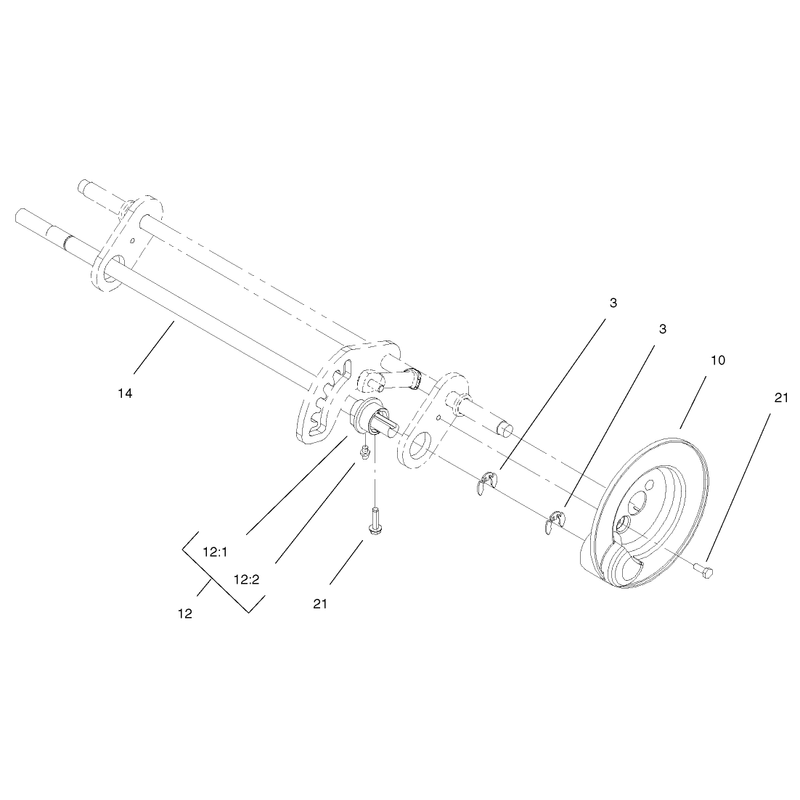 Pivot Shaft Assembly