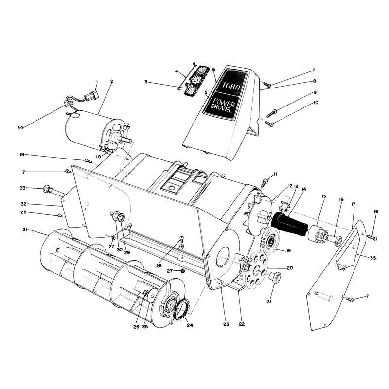 Rotor Housing Assembly