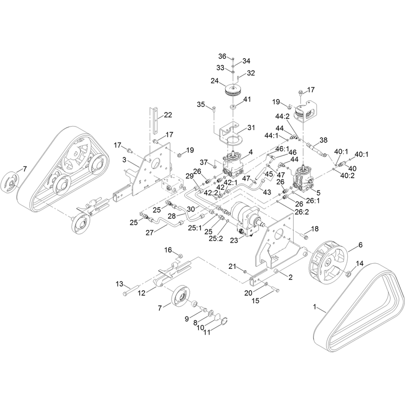 Track and Drive Assembly