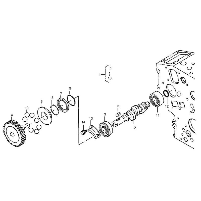 Fuel Camshaft Assembly
