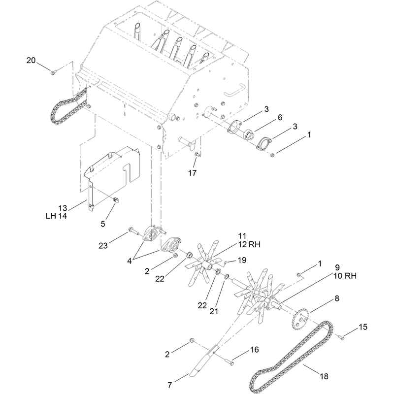 Tine Assembly