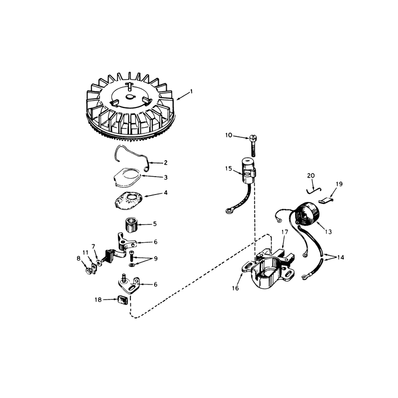 Magneto No 610793a