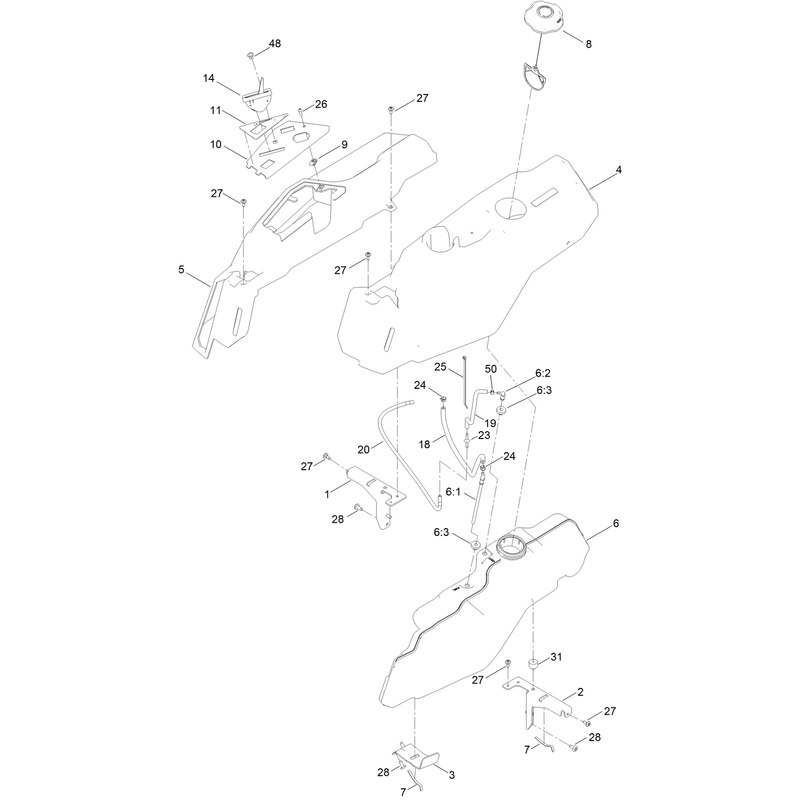 Fuel and Body Styling Assembly