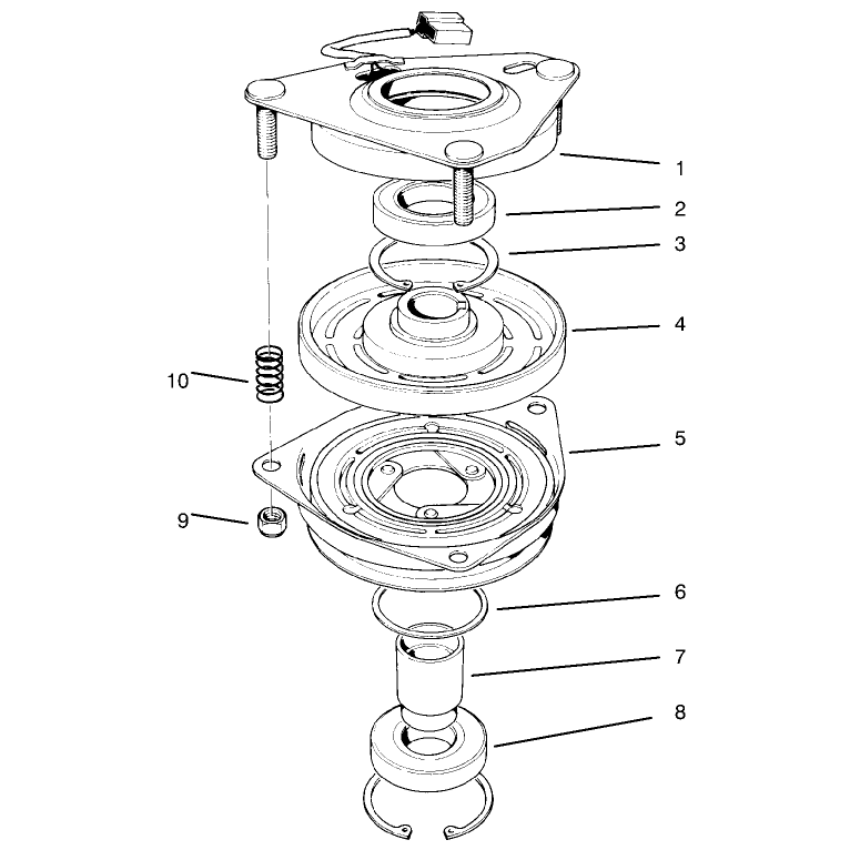 Clutch Assembly No 54-0220