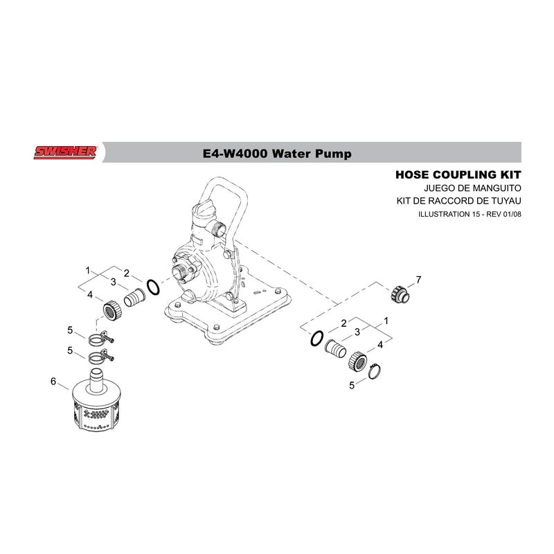 HOSE COUPLING KIT