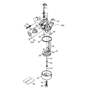 Carburetor Assembly No 640303 Tecumseh Model LEV120-361561B