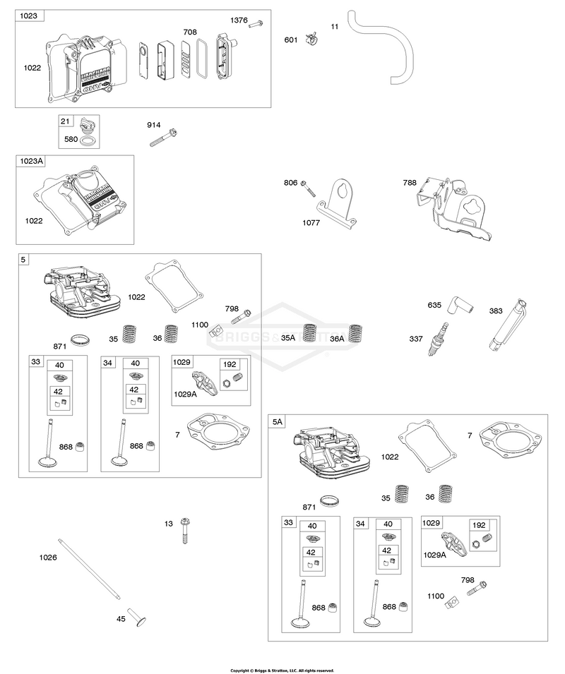 Rocker Covers, Cylinder Heads