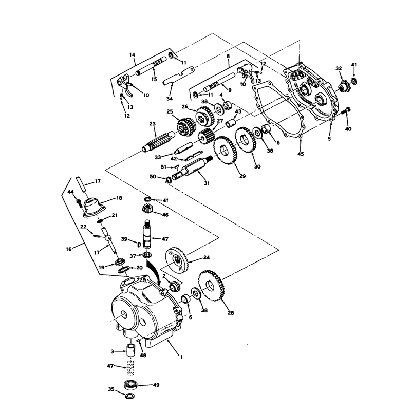 Model 352 Transmission Tecumseh