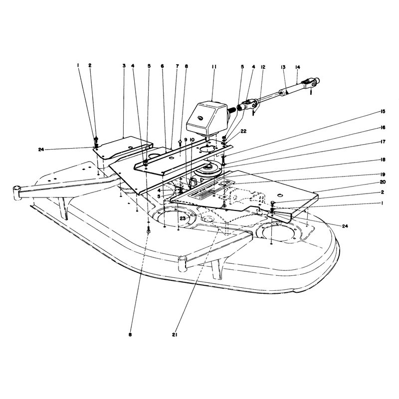 Deck Covers and Gear Box