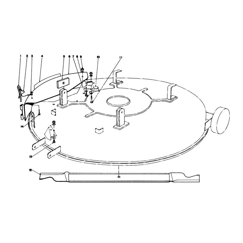 Mulcher Kit Model 59155 (optional)