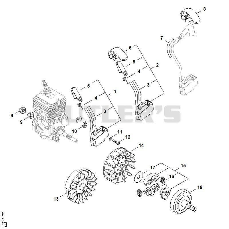 Ignition system, Clutch