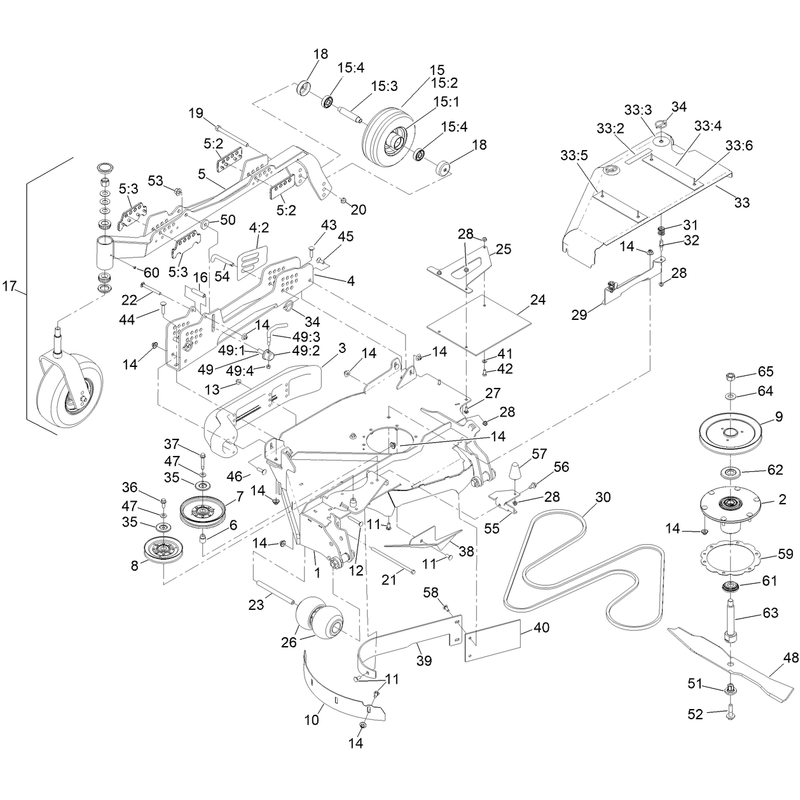 RH Wing Deck Assembly