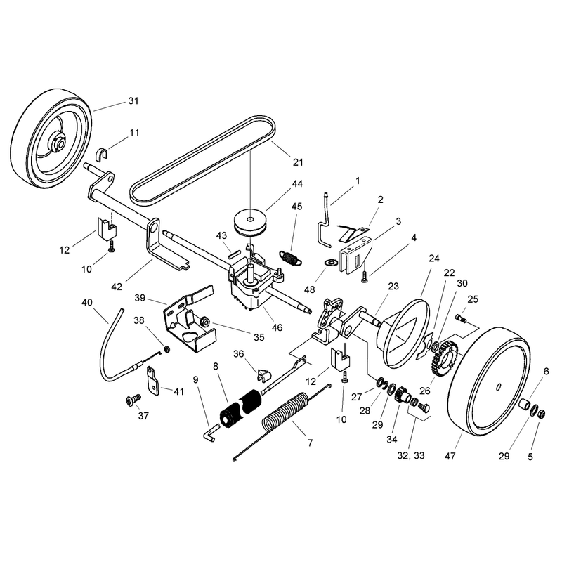 Rear Axle Assembly