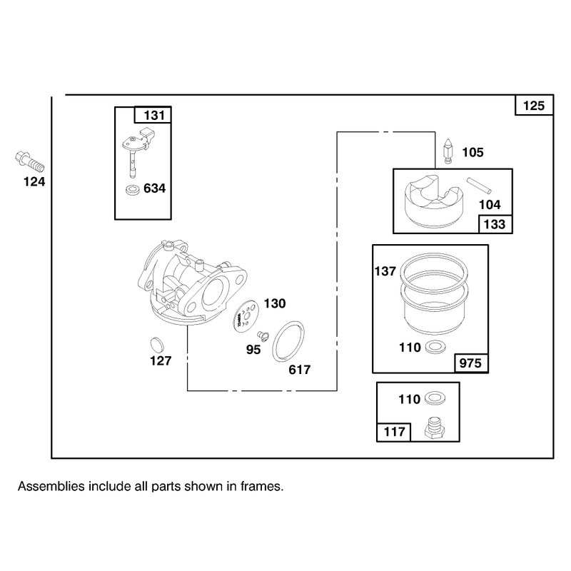 Engine Briggs and Stratton Model 12h807-0660-01