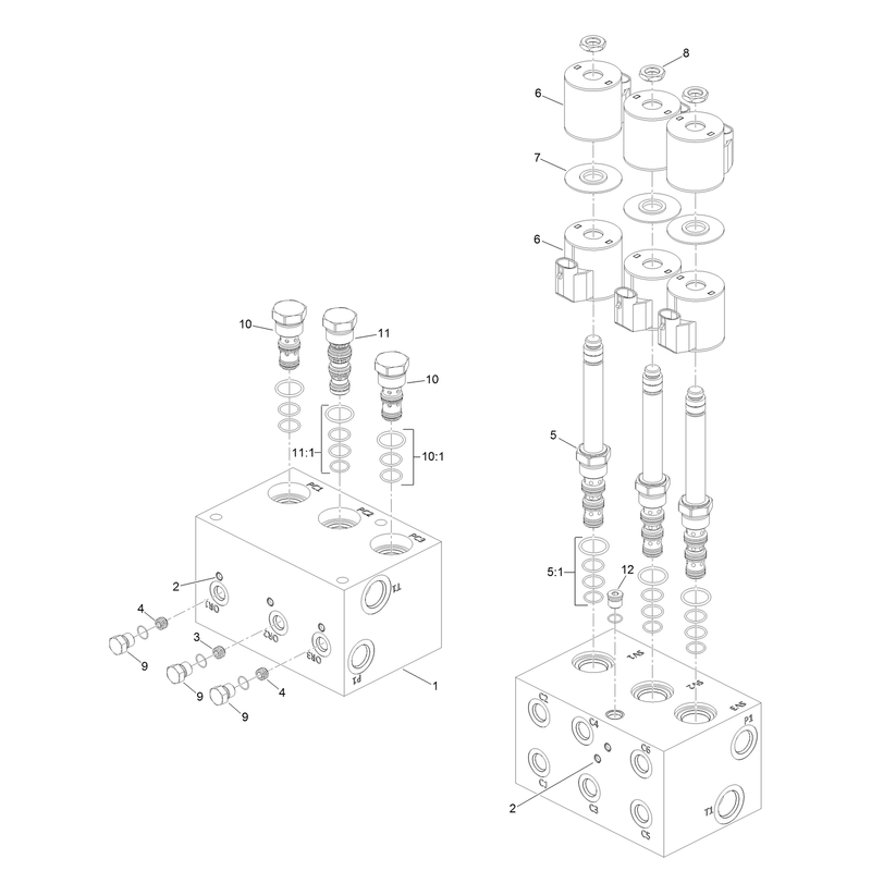 Wrench Manifold Assembly No 133-5952