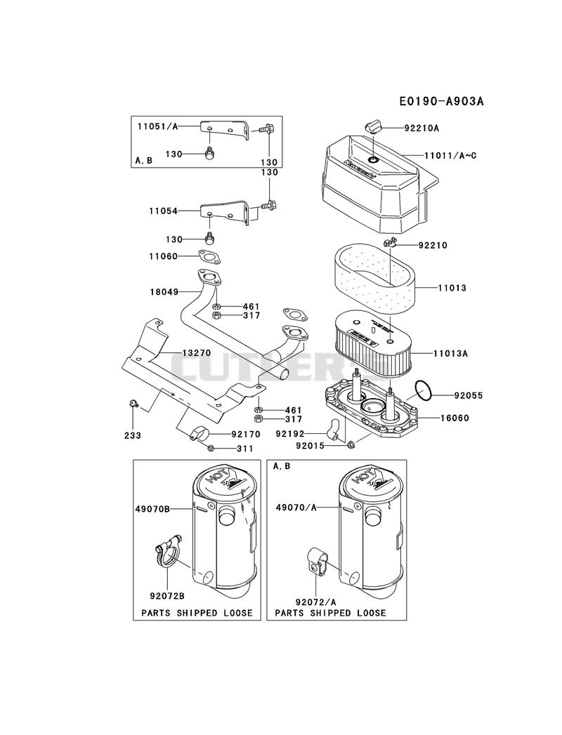 AIR-FILTER/MUFFLER