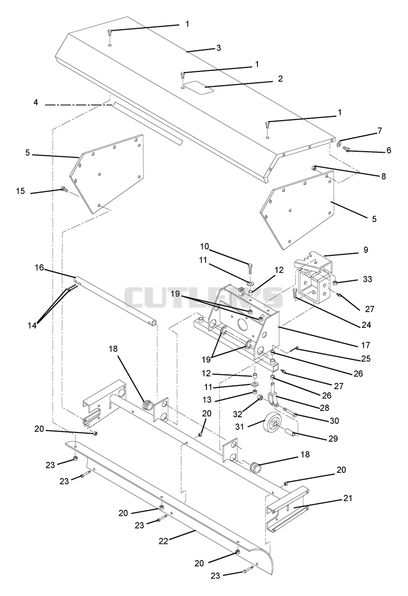 Frame, Guards, And Wheels