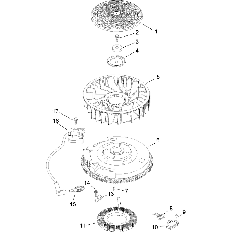 Ignition and Electrical Assembly Kohler SV720-0011