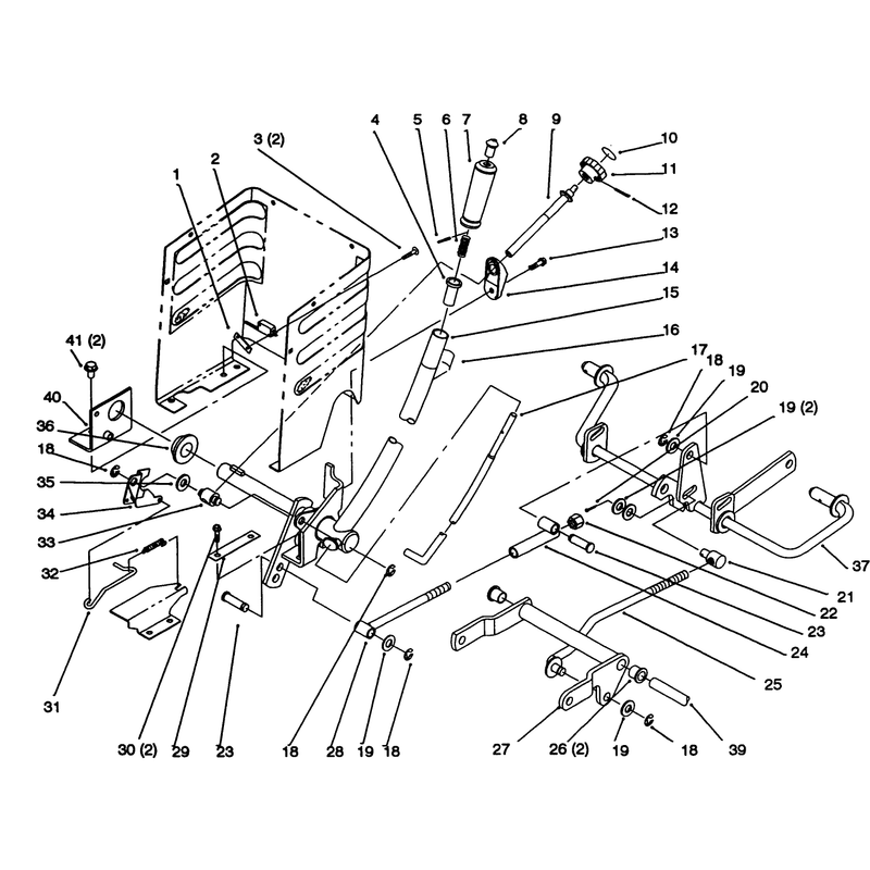 Lift Lever and Height of Cut