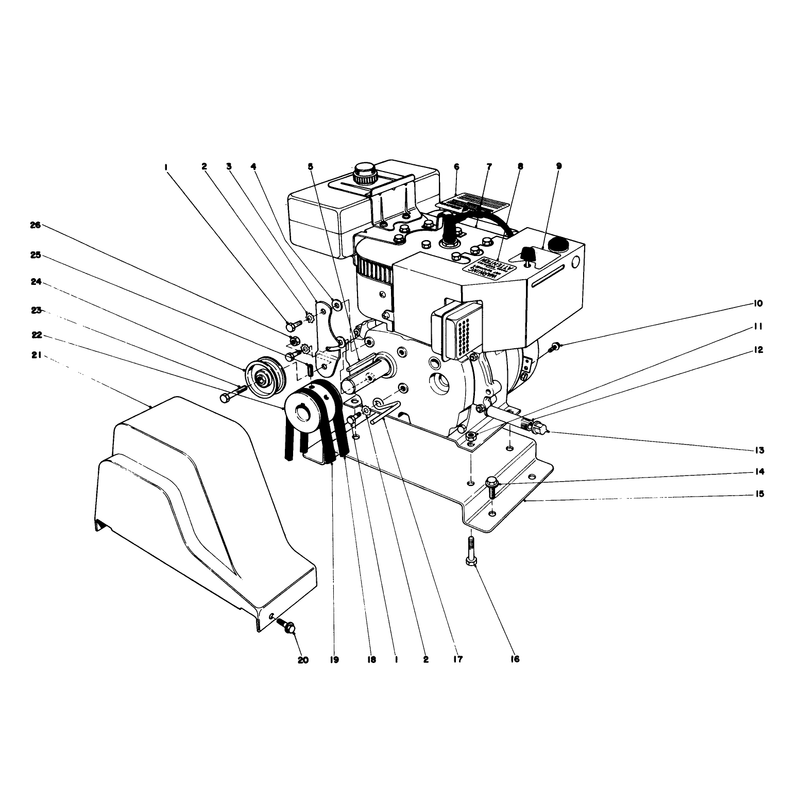 Engine Assembly (model No. 38050)