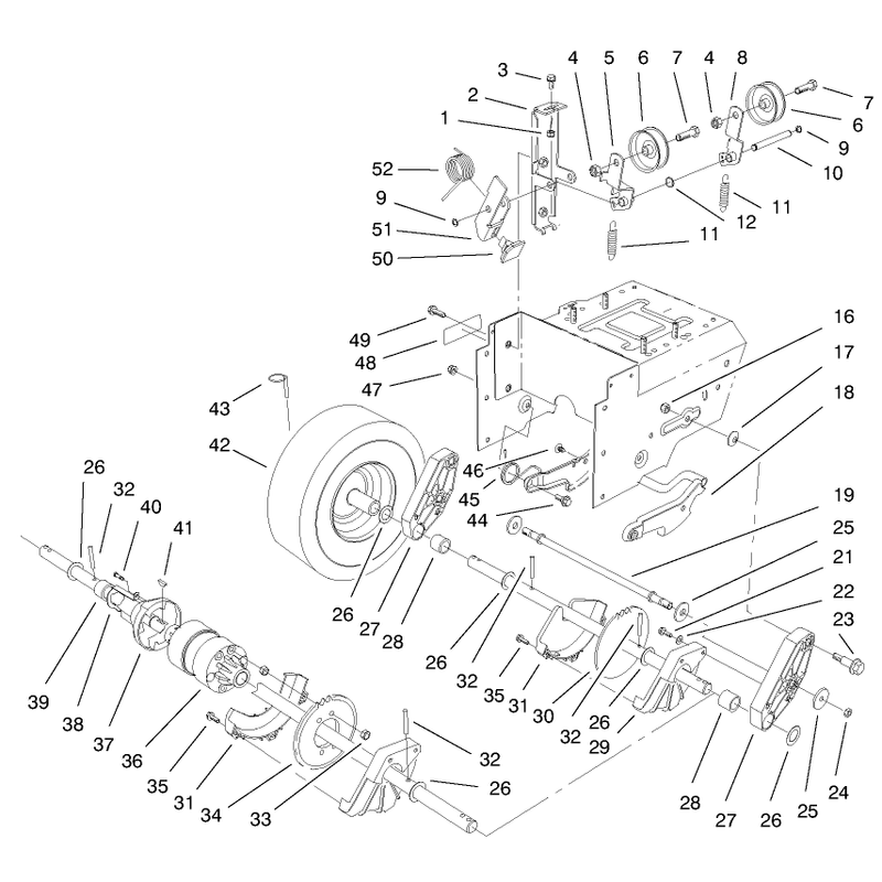 Traction Drive Assembly