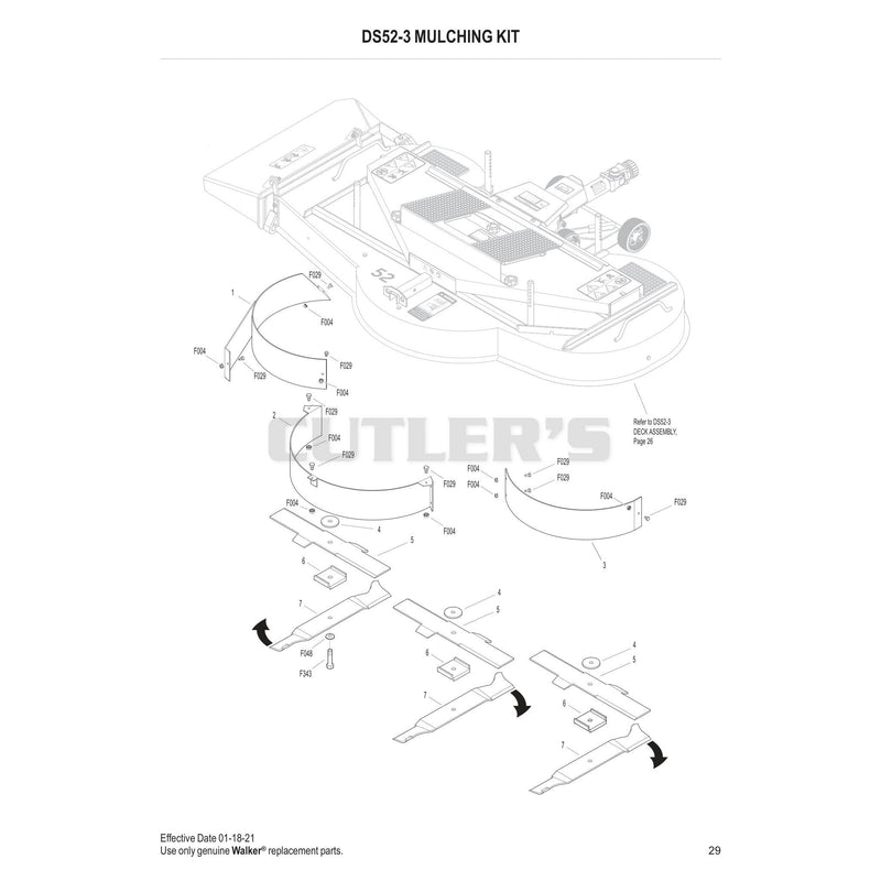 DS52-3 MULCHING KIT