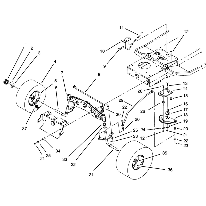 Front Axle Assembly