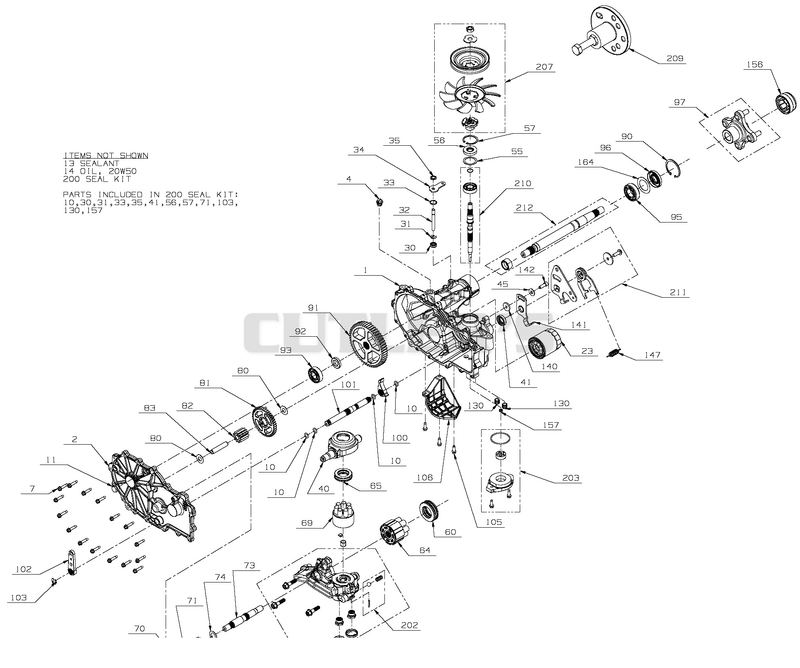 Transmission, RH - 04880100
