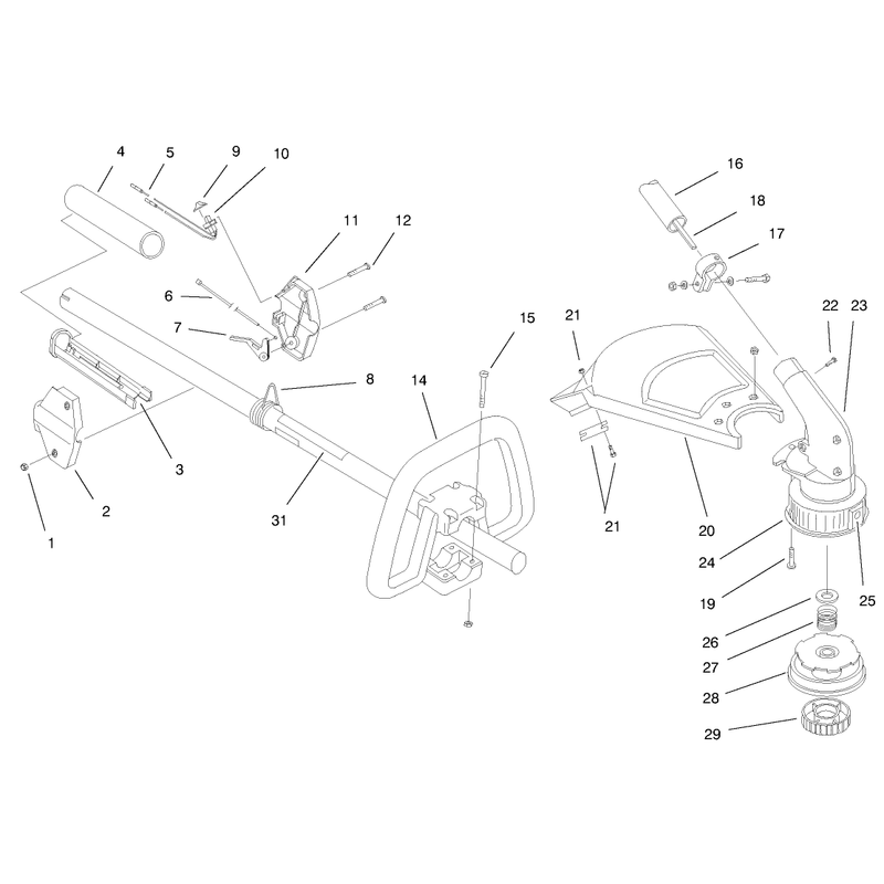 Boom And Trimmer Assembly