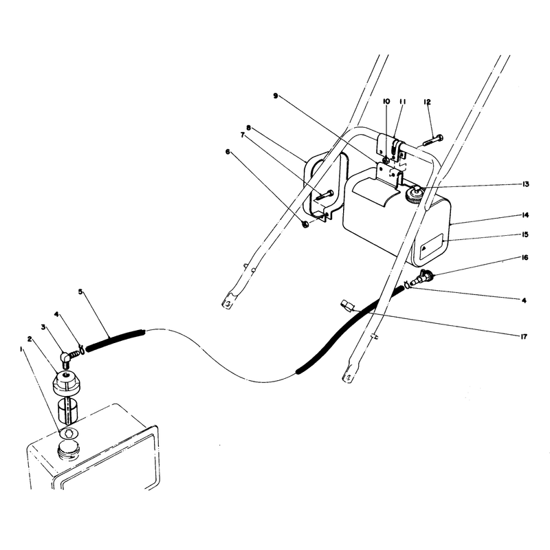 Remote Fuel Tank Kit No 28-5590 Optional