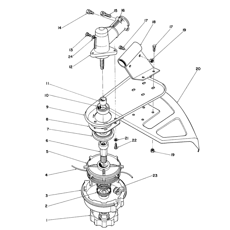 Cutter Head & Gear Box Assembly