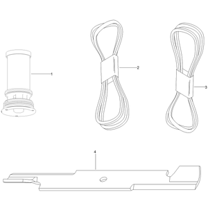 MVP Filter Belt and Blade Kit No 127-1640