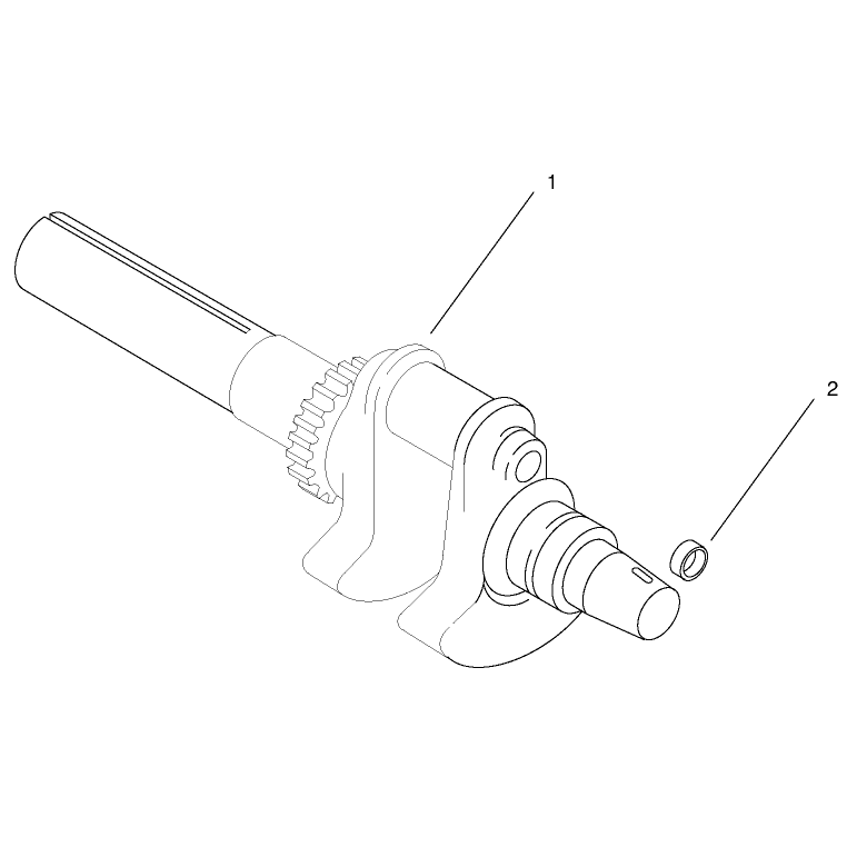 Group 1 Crankshaft Models 73540 and 73541