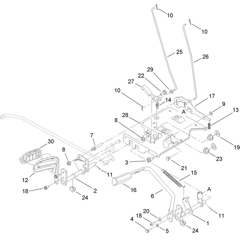 Brake and Traction Assembly