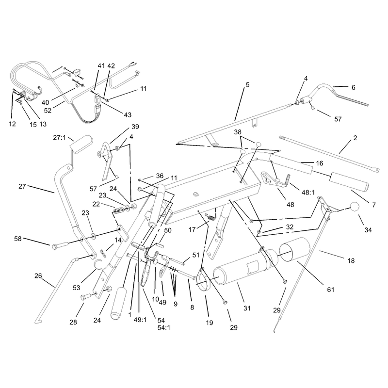 Upper Handle Assembly
