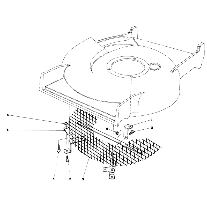 Leaf Shredder Kit No 59105 Optional