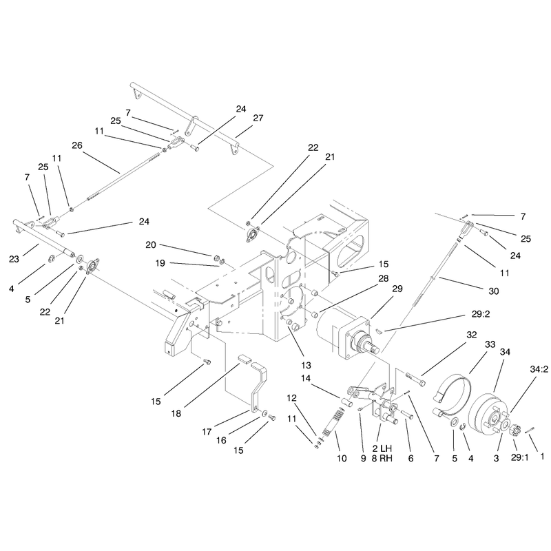 Parking Brake System Assembly
