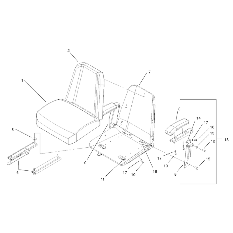 Seat Assembly No 1-633705