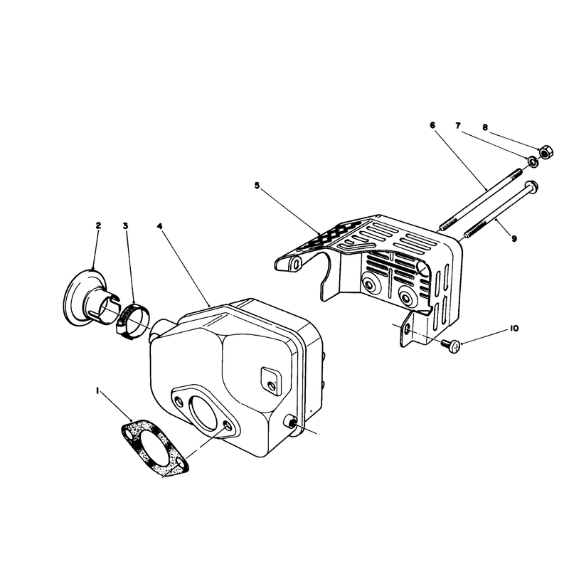 Muffler Assembly Model No 47ph-7