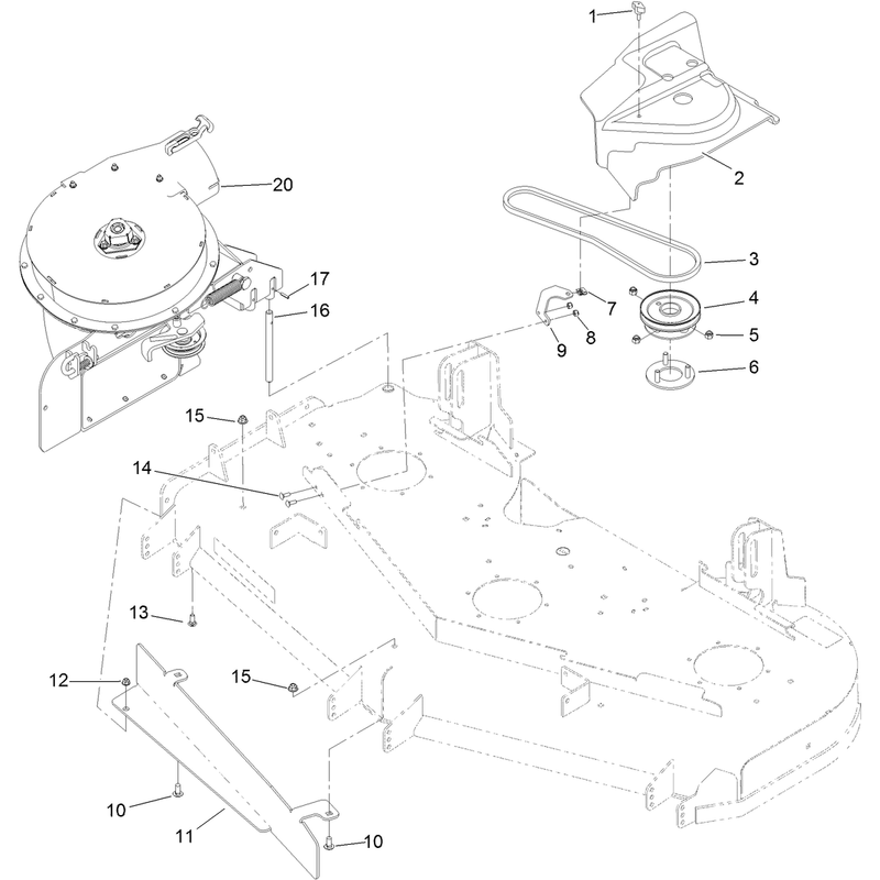 Blower and Drive Assembly
