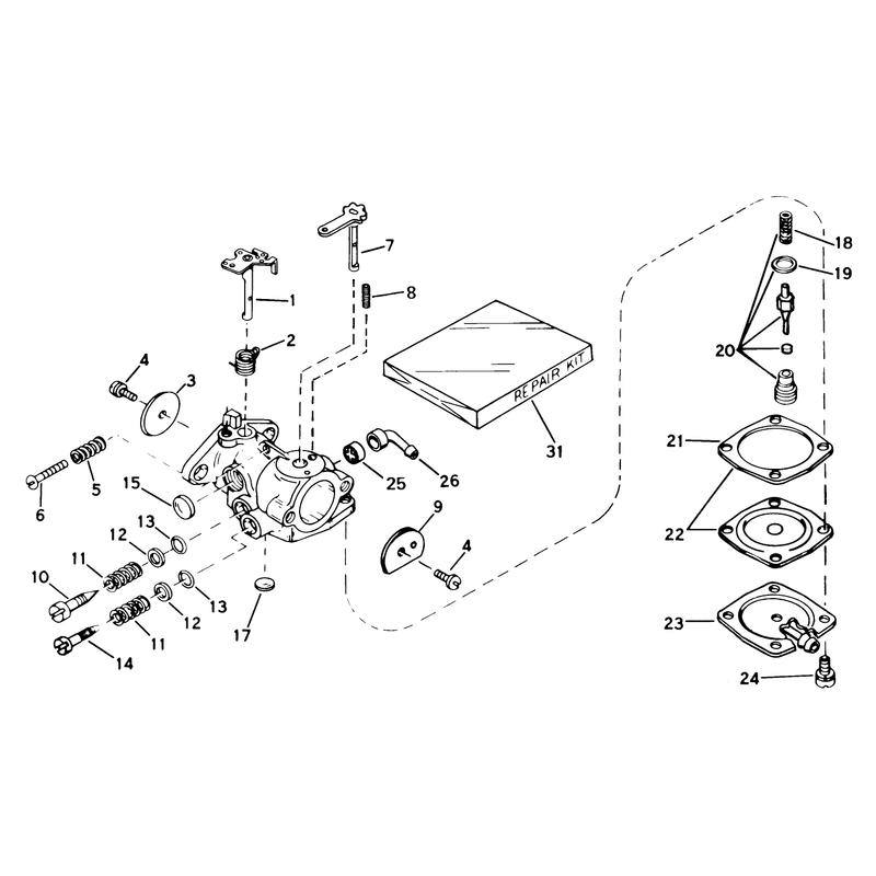Carburetor No. 632035