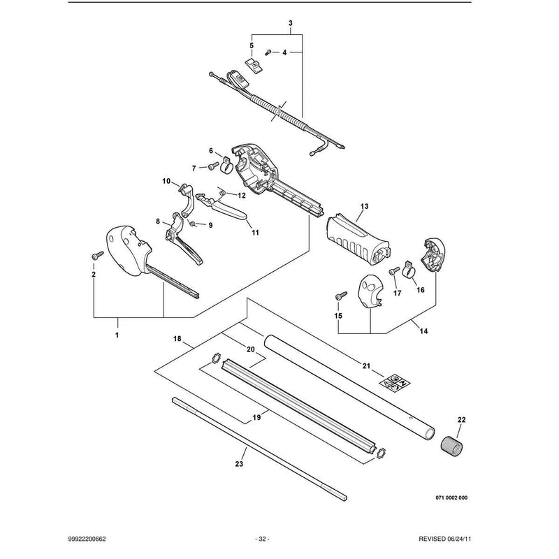 Throttle Control, Pipe Asy