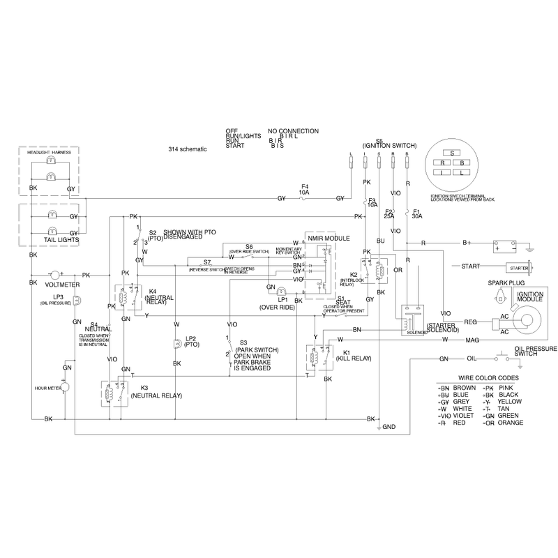 Electrical Schematic Model 73429 Only