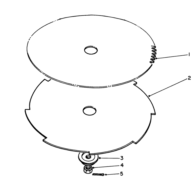 Saw Blade And Brush Blade (optional)