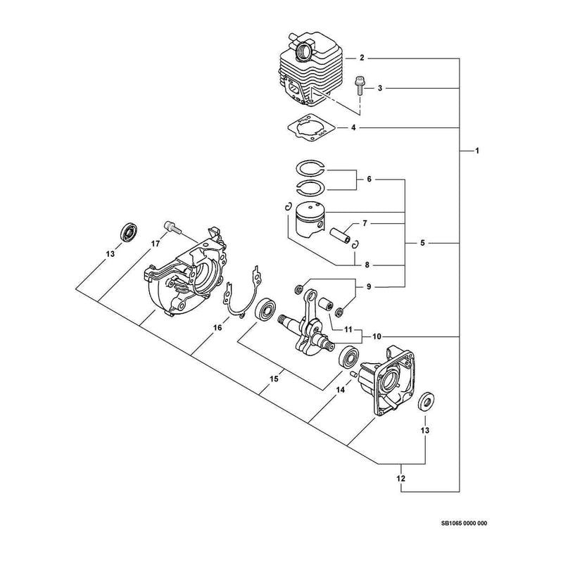 Engine, Short Block -- SB1065