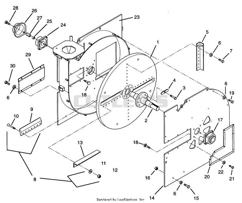 FLYWHEEL AND HOUSING