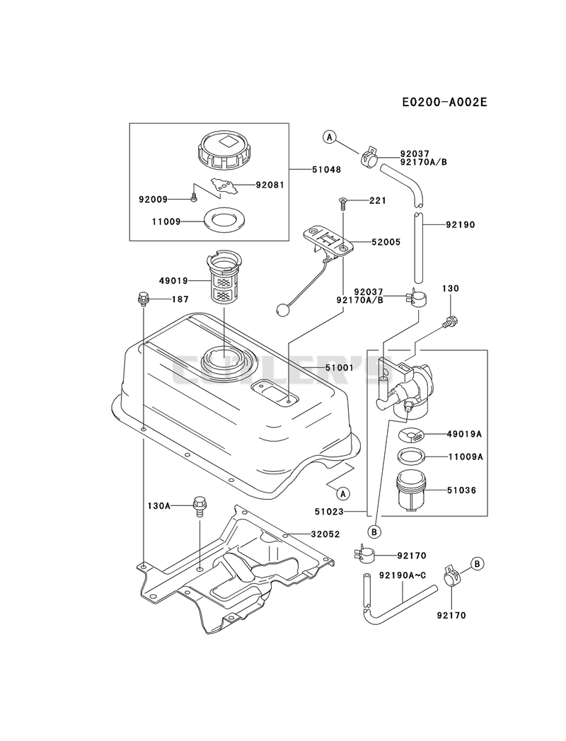 FUEL-TANK/FUEL-VALVE