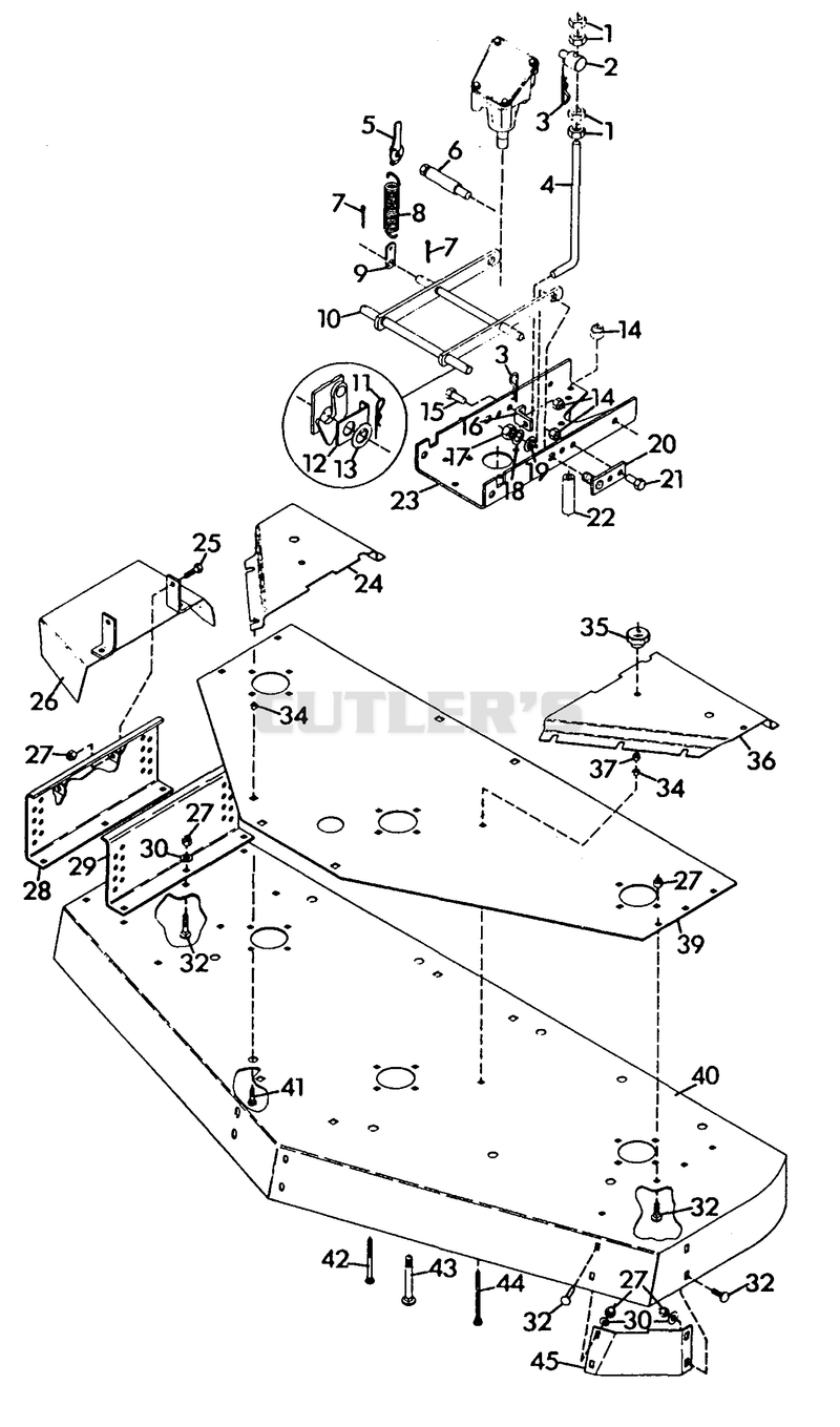 MOWER DECK